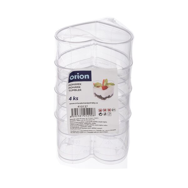 Pohárik na dezert 0,14 l 4 ks