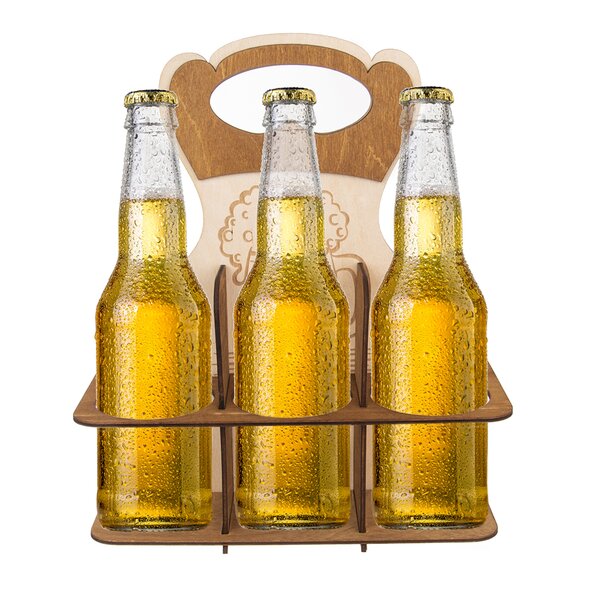 Stojan na pivné fľaše