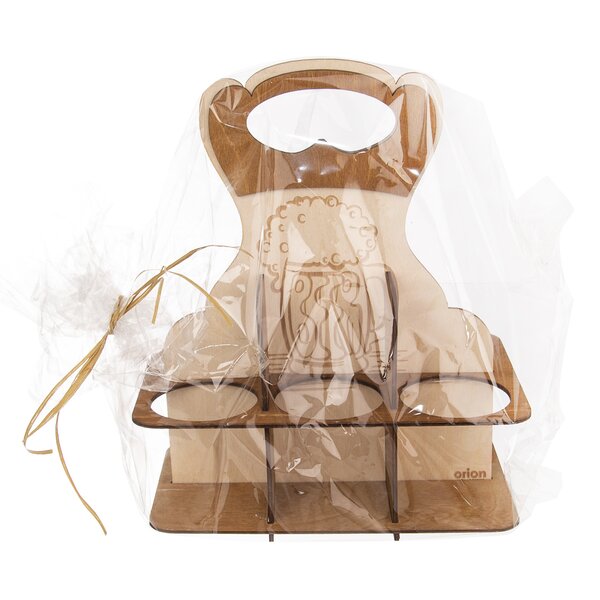 Stojan na pivné fľaše