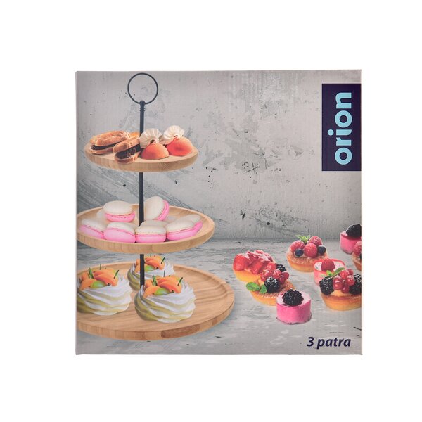 Servírovací stojan 3 poschodia