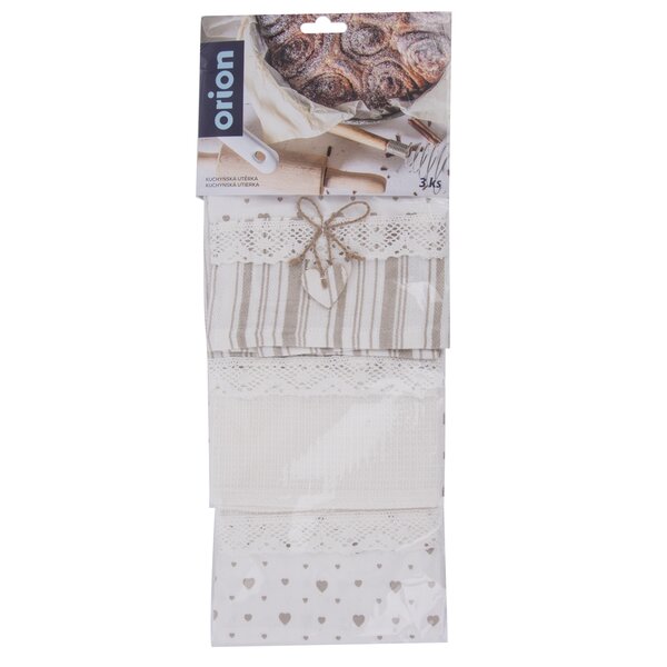 Kuchynská utierka Heart gifty SRDCE 3 ks