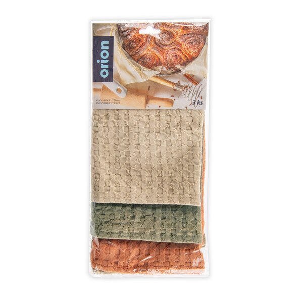 Kuchynská utierka vafle 3 ks