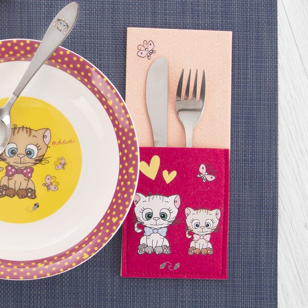 Vrecko na príbory KOCÚRY