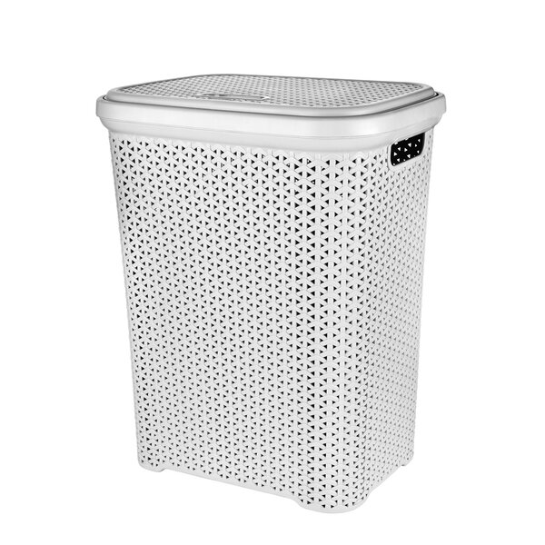 Bielizňový kôš s vekom RATAN Hobby