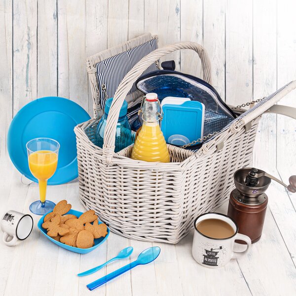 Piknikový kôš s termo vložkou TERMO a vekom