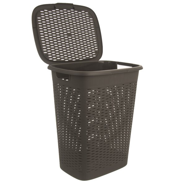 Bielizňový kôš s vekom LOOP 47 l