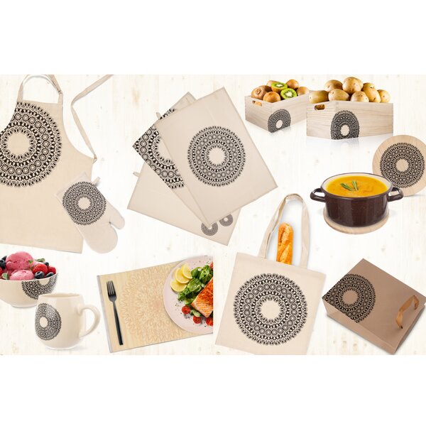 Dekoratívna debnička MANDALA 31x21x13 cm