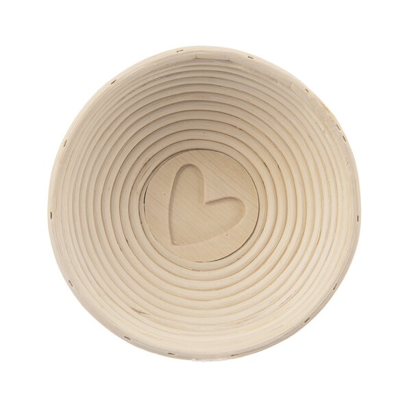 Ošatka na kysnutie SRDCE pr. 21 cm, v. 7,5 cm