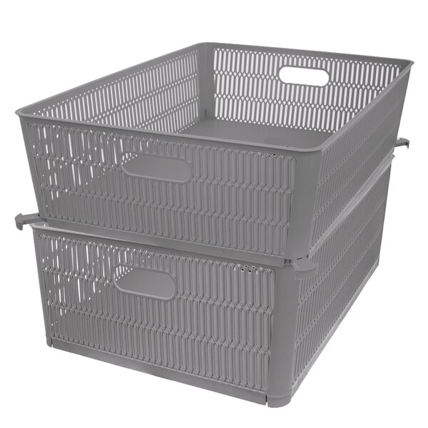 Košík Nesta stohovateľný 38x33x12,7 cm