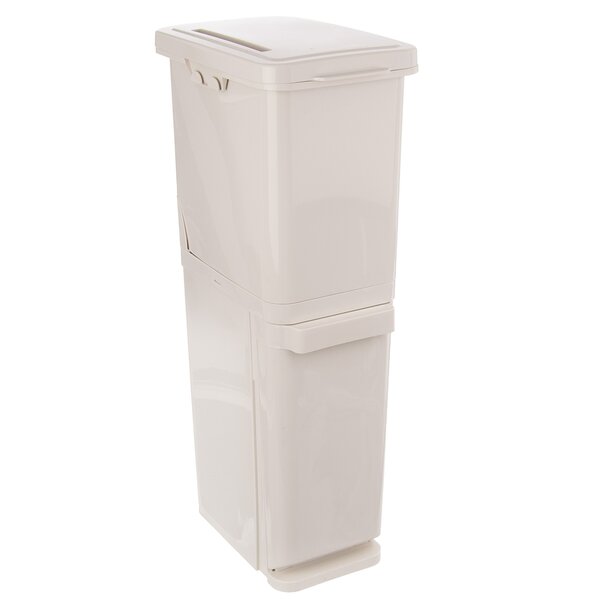 Odpadkový kôš na triedený odpad 20+15 l 2 diely