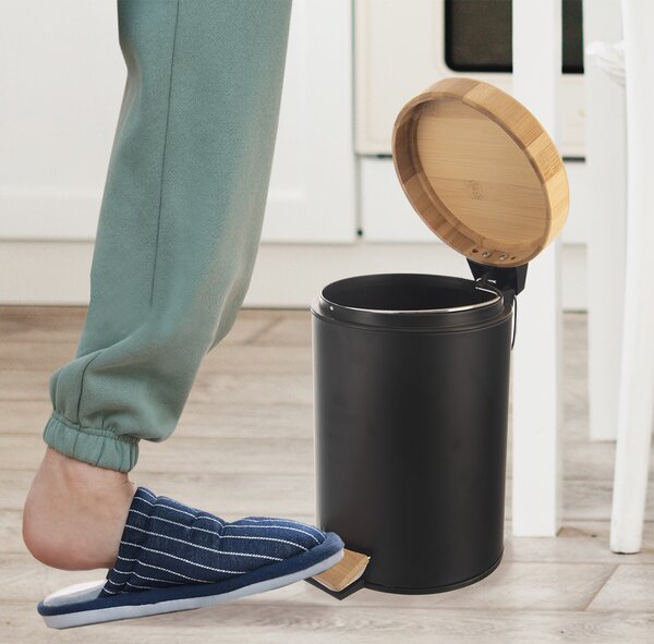 Odpadkový kôš BLACK 3 l