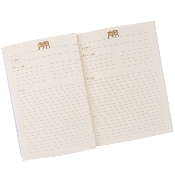 Kniha na recepty DOMKY 