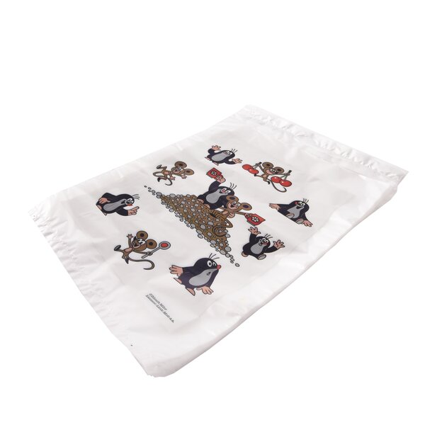 Desiatový sáčok Krtko 16x24 cm/30 ks