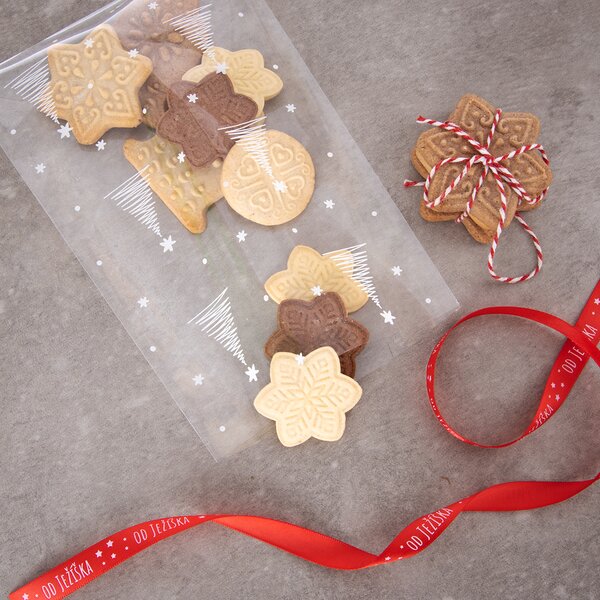 Darčekové vrecko STROMČEK 25x17 cm 100 ks