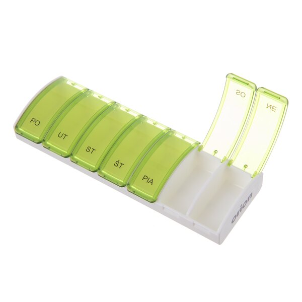 Organizér na lieky týždenný s puzdrom