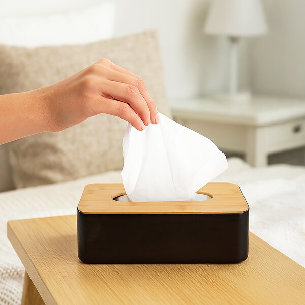 Box na papierové vreckovky BLACK