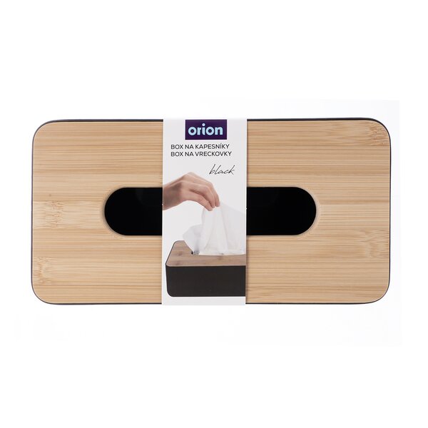 Box na papierové vreckovky BLACK