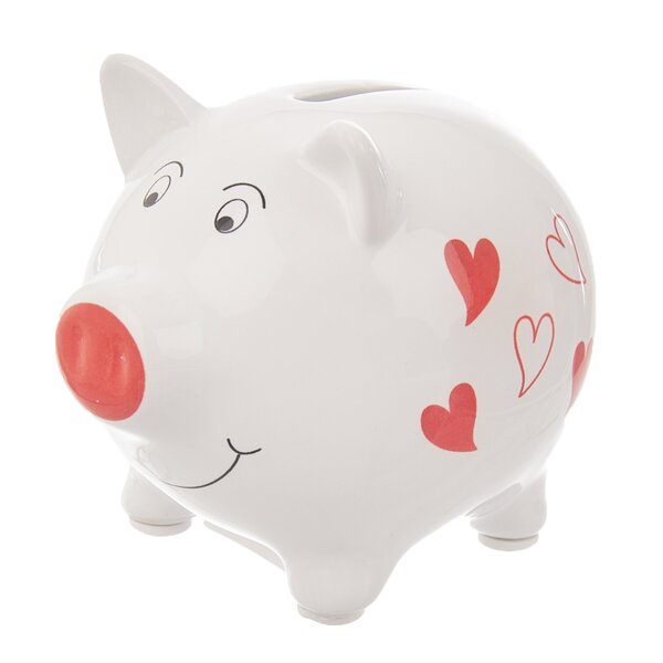 Pokladnička prasiatko SRDCE