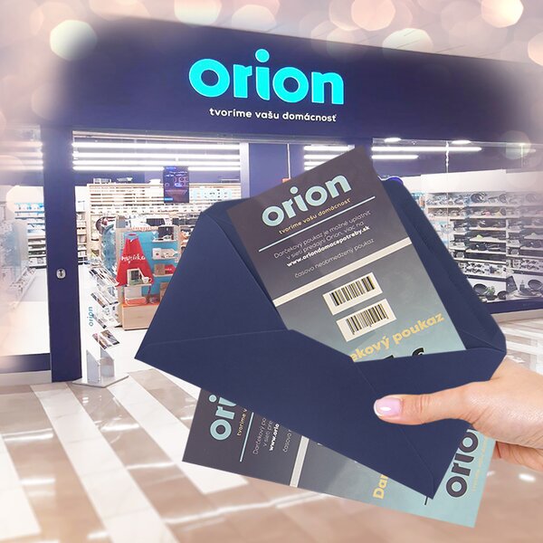 Darčekový poukaz Orion 20 EUR