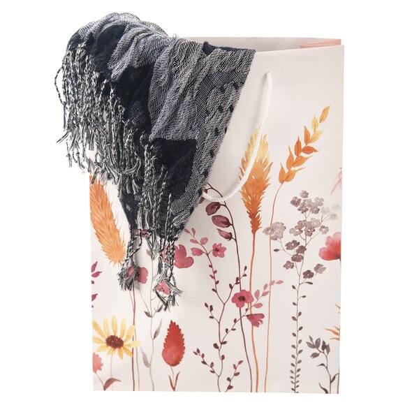 Darčeková taška kvety 25x8,5x34 cm