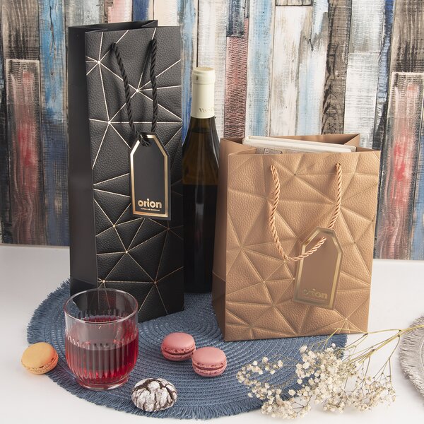 Darčeková taška mriežka 18x10x23 cm