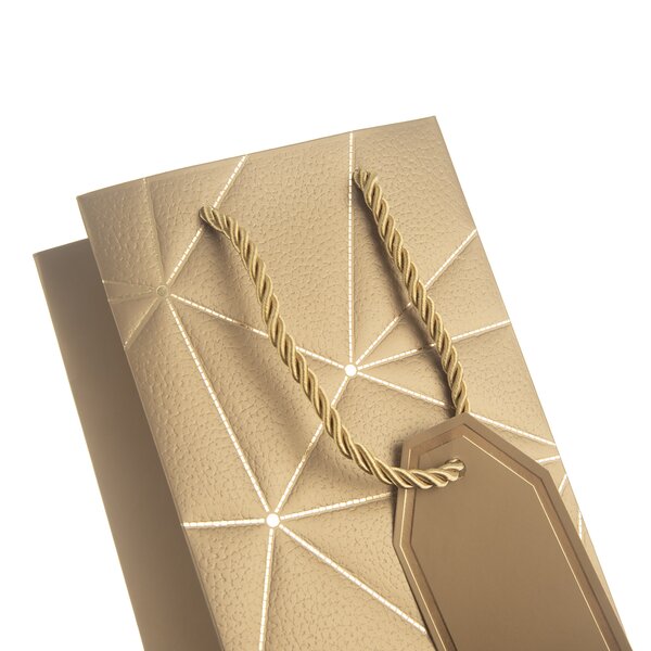 Darčeková taška mriežka 12x9x36 cm