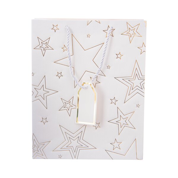 Darčeková taška hviezda 26x12x32 cm