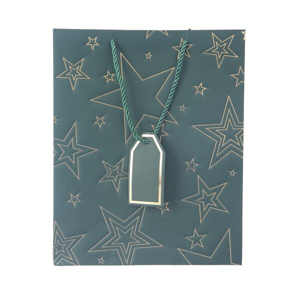 Darčeková taška hviezda 26x12x32 cm