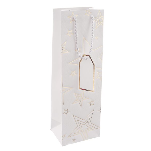 Darčeková taška hviezda 12x9x36 cm