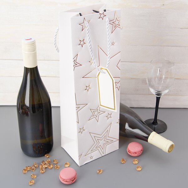 Darčeková taška hviezda 12x9x36 cm
