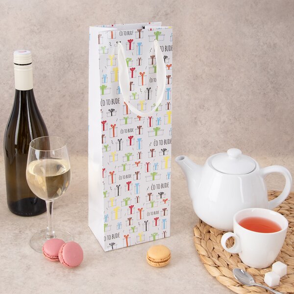 Darčeková taška Čo to bude 12x8,5x36 cm