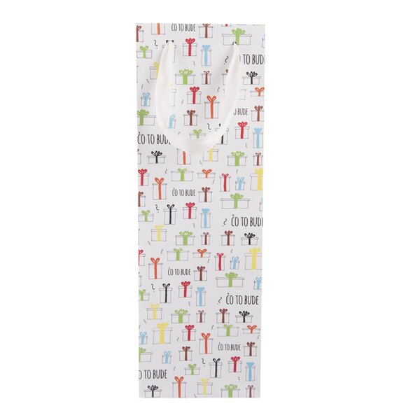 Darčeková taška Čo to bude 12x8,5x36 cm