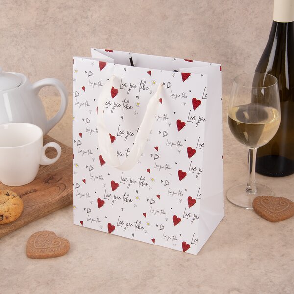 Darčeková taška Len pro teba 18x10x23 cm