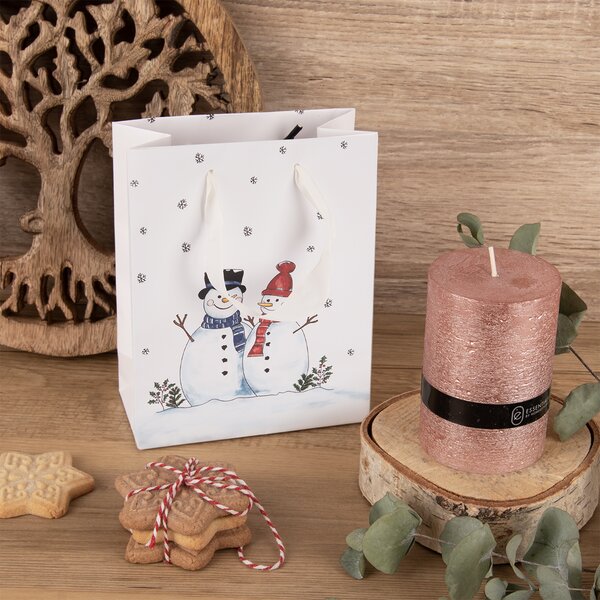 Darčeková taška SNEHULIAK 14x7x18 cm