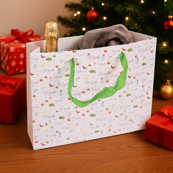 Darčeková taška Od Ježiška 32x12x26 cm