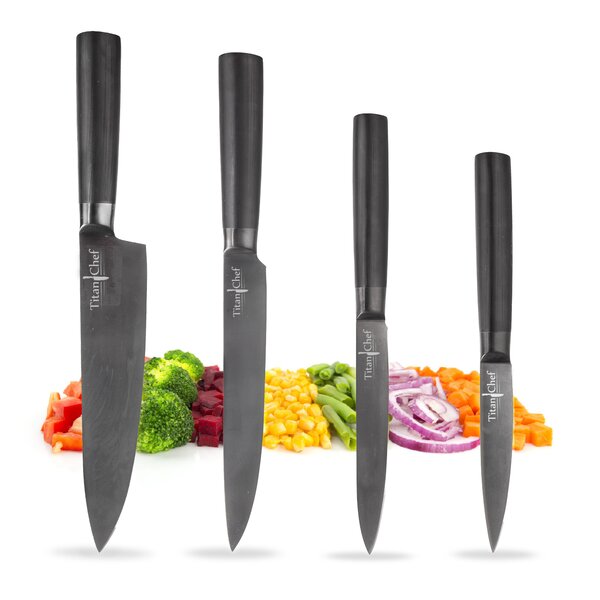 Kuchynský nôž Titan s titánovým povrchom 12,5 cm