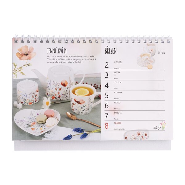 Stolný kalendár Orion 2026