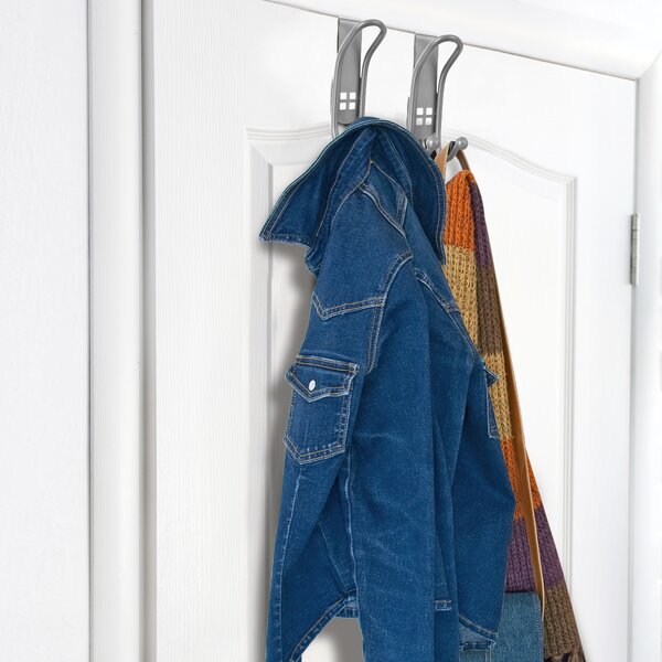 Dvojitý háčik na dvere 2 ks