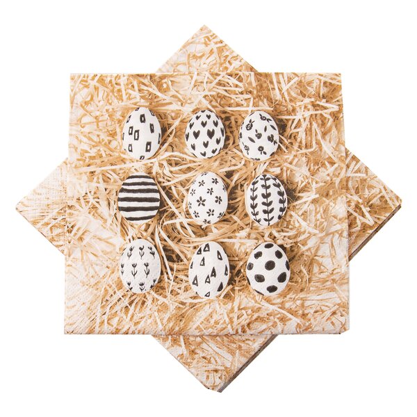 Servírovací obrúsky malé vajíčka