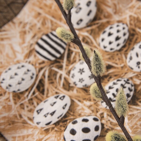 Servírovací obrúsky malé vajíčka