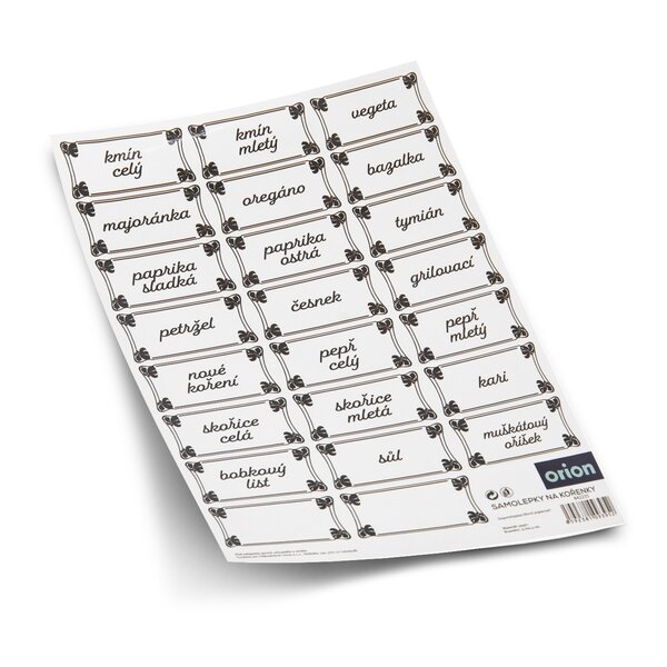 Samolepky na koreničky