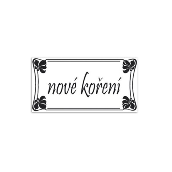 Samolepky na koreničky