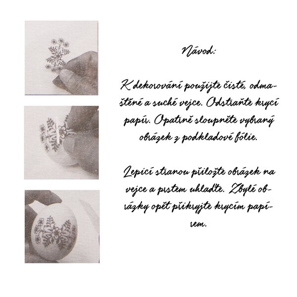 Samolepky na vajíčka