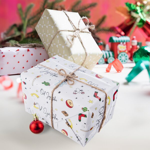 Vianočný baliaci papier Od Ježiška 100x70 cm 2 ks