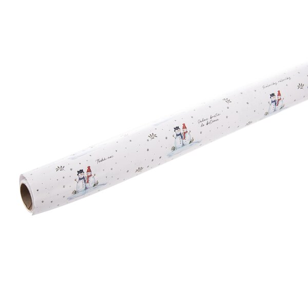 Vianočný baliaci papier SNEHULIAK 500x70 cm