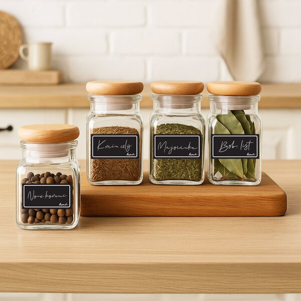 Samolepky na koreničky BLACK