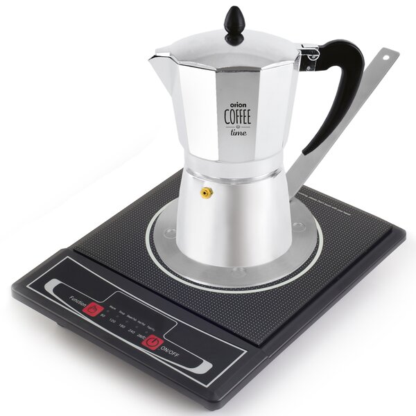 Indukčná podložka pr. 13 cm s odním. rukovätí