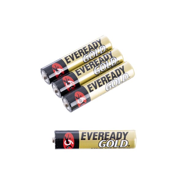 Alkalické batérie mikrotužka AAA 1,5 V 4 ks