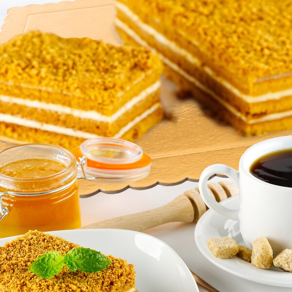 Tortová podložka obojstranná 34x34 cm