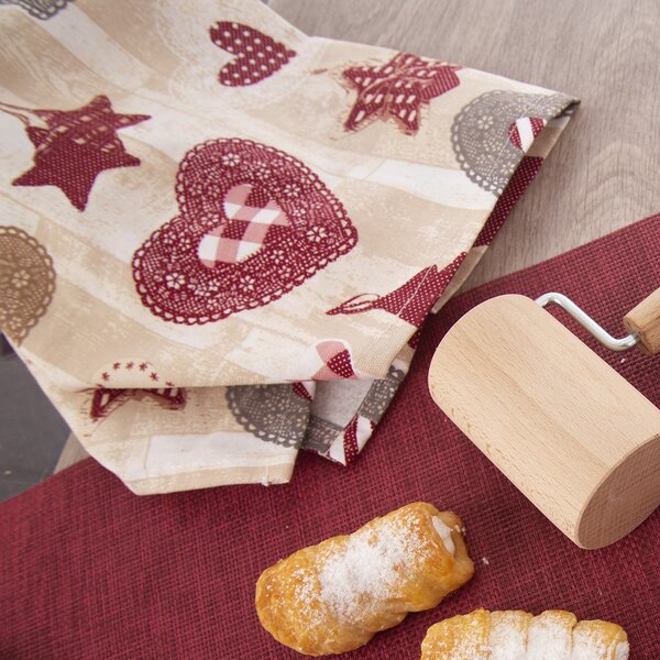 Kuchynská zástera SRDCE